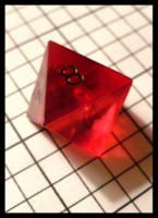 Dice : Dice - DM Collection - Jerry Alexander Red Transparent D8 - Ebay Aug 2010